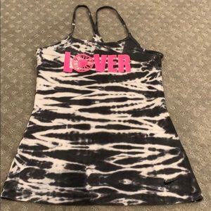 Soul cycle tie dye dri fit tank
